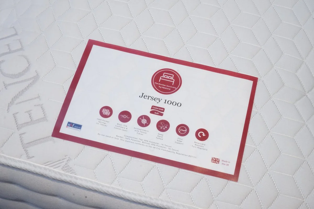 The Jersey 1000 Pocket Mattress - Image 4