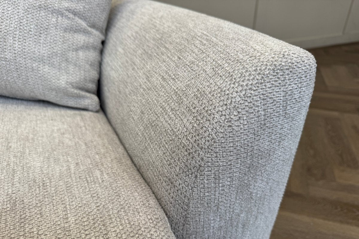 Witton Left Hand Corner Sofa, Stone Chenille - Image 5